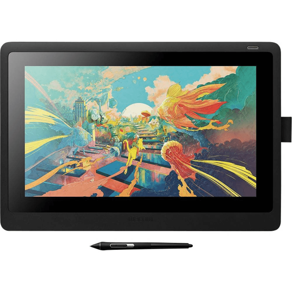Western Digital Wacom Cintiq 16 Full HD Display ??? 15.6-inch Graphic Display with Integrated legs, FHD1920 x 1080 display with a viewing angle of 176??, 16.7 million colours & a Colour Gamut of 72% NTSC | DTK1660K0B - product view 3 of 5