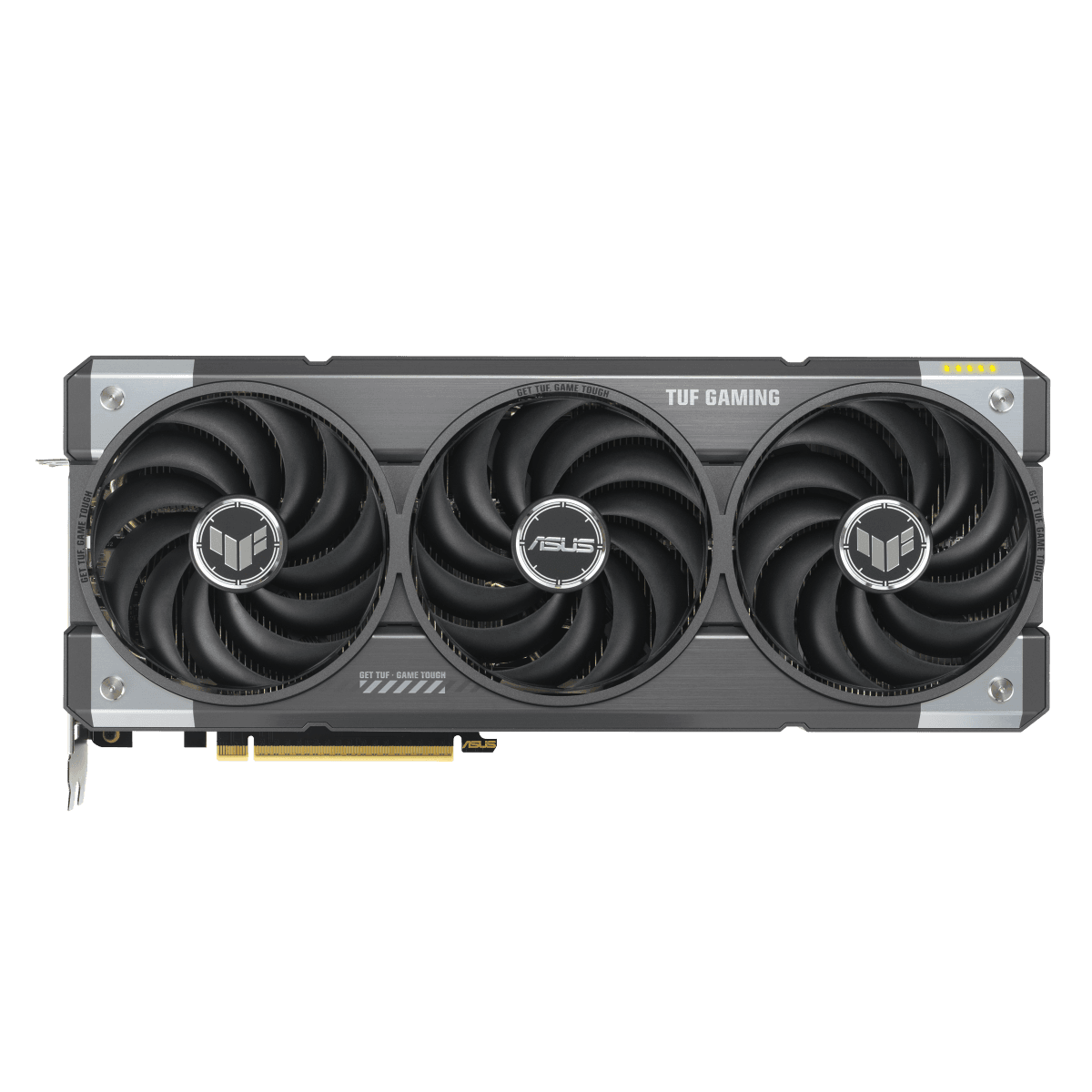 Asus ASUS TUF Gaming GeForce RTX 5070 Ti 16GB GDDR7 OC Edition Graphics card, 16GB GDDR7, 256-bit  28 Gbps, 8960 CUDA Cores, 2610MHz Extreme Clock, NVIDIA Blackwell Architecture | 90YV0MD0-M0NA00 - product view 2 of 9