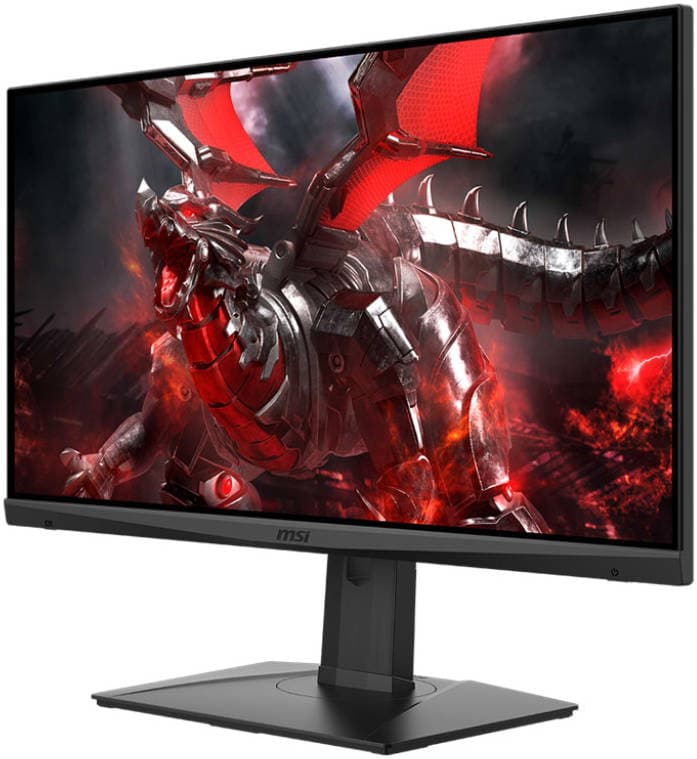MSI Optix MAG274QRX 27" WQHD 240Hz Rapid IPS Gaming Monitor, 1ms Response, NVIDIA G-Sync Compatible, HDR400, KVM 2.0 Control & Transfer, Mystic Light, DP 1.4a / 2x HDMI / USB Type C, Black | MAG274RX - product view 3 of 5