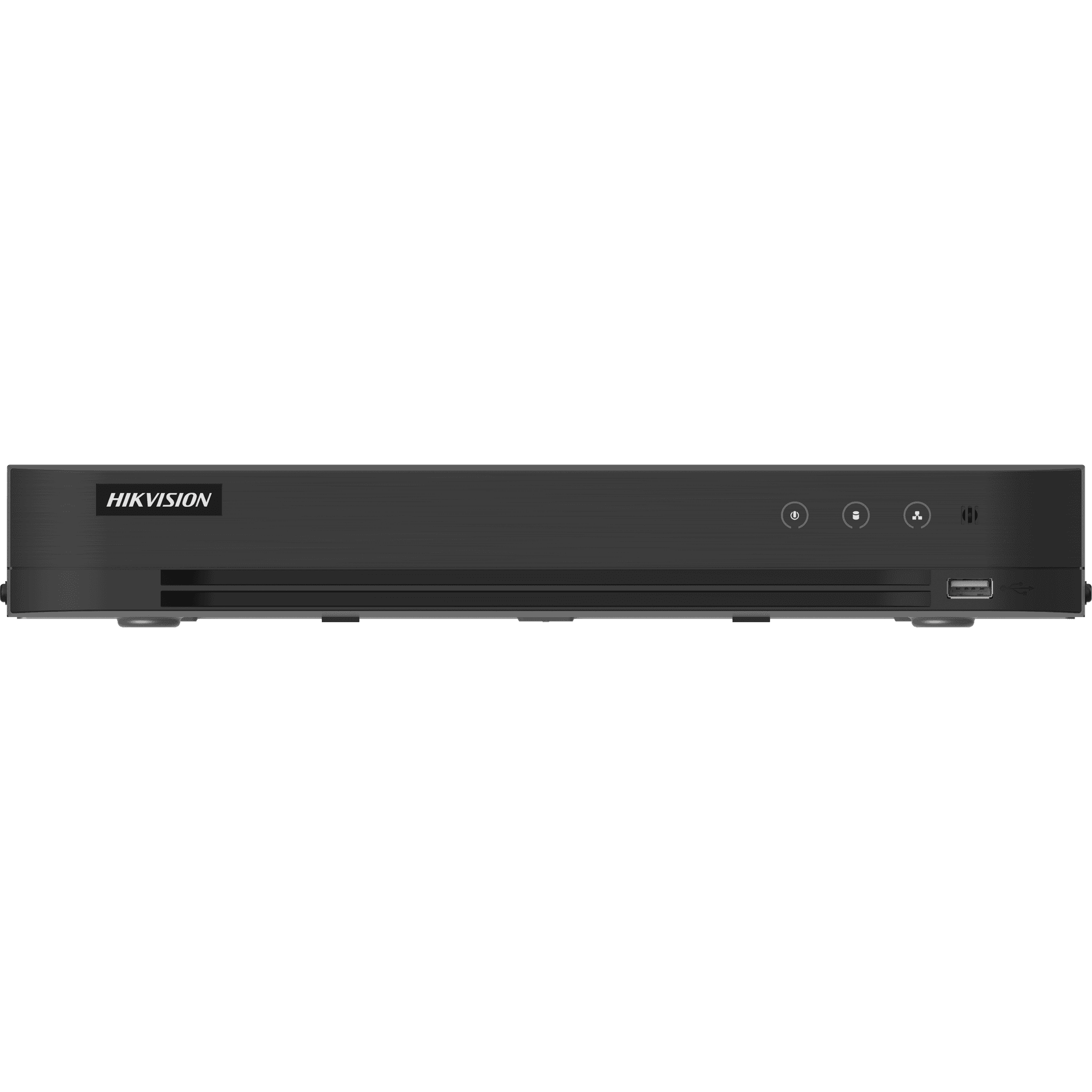 HIKVISION Hikvision iDS-7216HQHI-M1/XT 16 Channel 1080p 1U H.265 AcuSense DVR, Supports 3K/5MP Analogue Camera, Support  Two-Way Audio Technology - product view 2 of 4