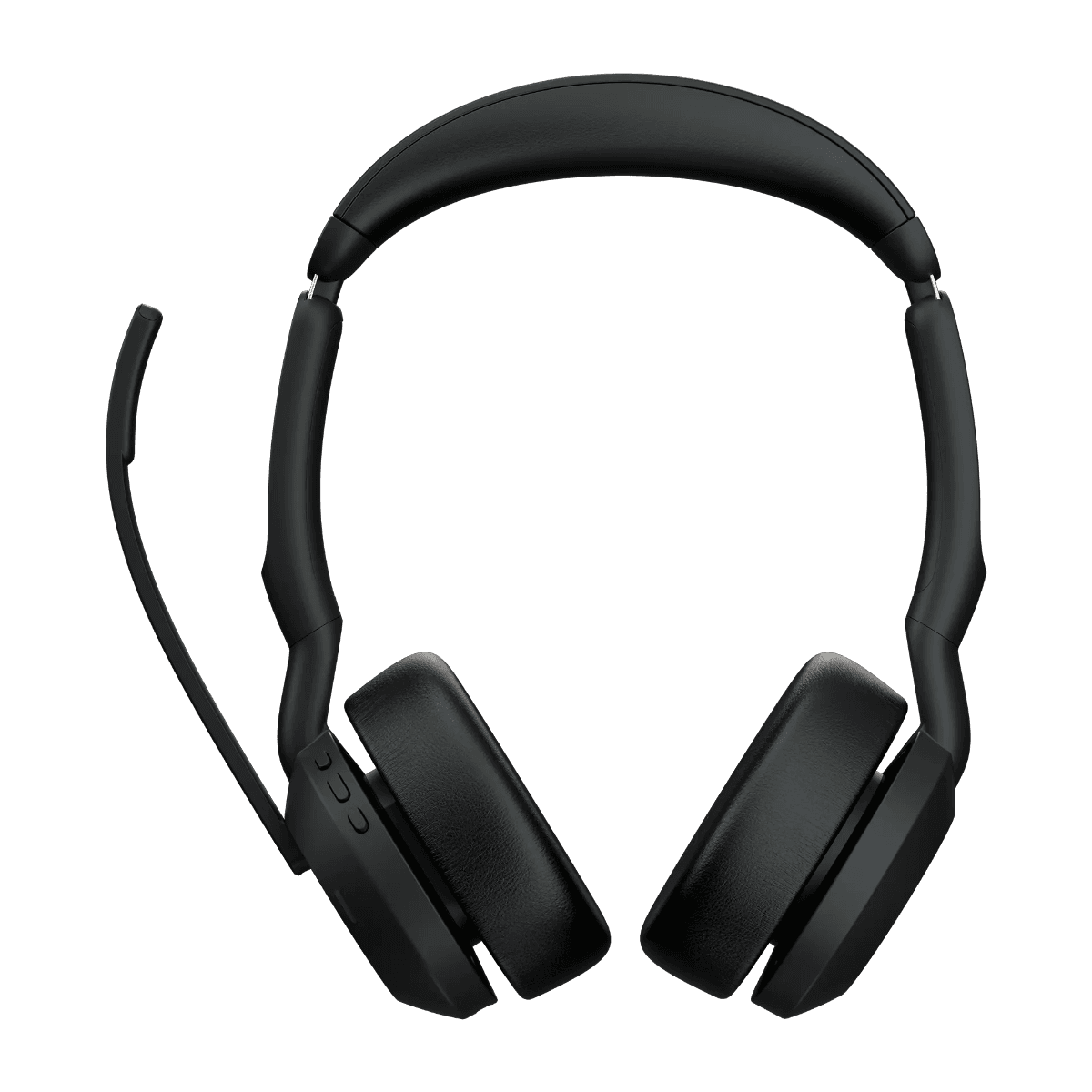 Jabra Jabra Evolve2 55 UC Stereo Wireless Headset, Link 380/390a USB-A Adapter, Bluetooth, Noise-Cancelling Microphones, Black – 25599-989-999 - product view 3 of 3