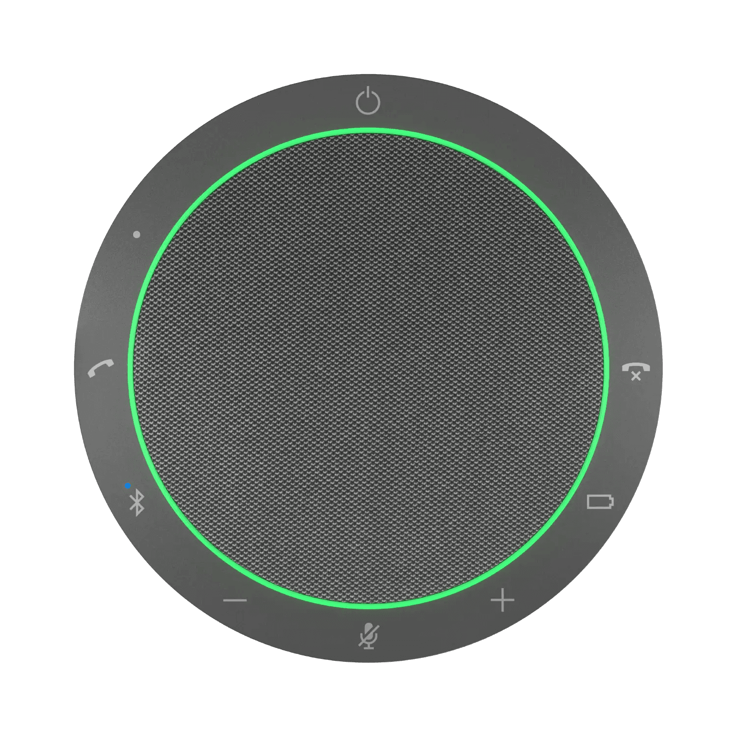 Jabra Jabra Speak2 55 Wireless Bluetooth Speakerphone, Conference Speaker with 4 Noise-Cancelling Mics, 50mm Full-Range Speakers & Wideband Audio, Certified for Zoom & Google Meet, Dark Grey | 2755-209 - product view 2 of 2