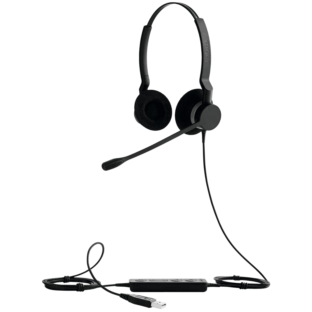 Jabra Jabra Biz 2300 USB UC Duo, Professional contact center headset  | 2399-829-109 - product view 2 of 5