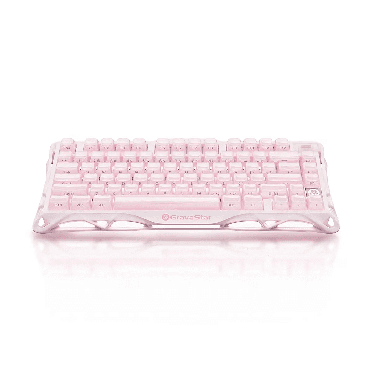 Gravastar GravaStar Sakura Pink Special Edition Gaming Set: Mercury M1 Pro Mouse & Mercury K1 Mechanical Keyboard, Sakura Pink - product view 2 of 3