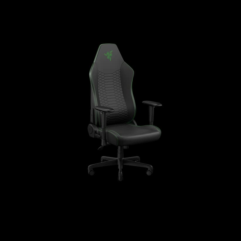 RAZER Razer Iskur V2 X NewGen Gaming Chair - Black/Green, Built-In Lumbar Support, 2D Armrests, 152° Recline | RZ38-05310700-R3G1 - product view 2 of 7