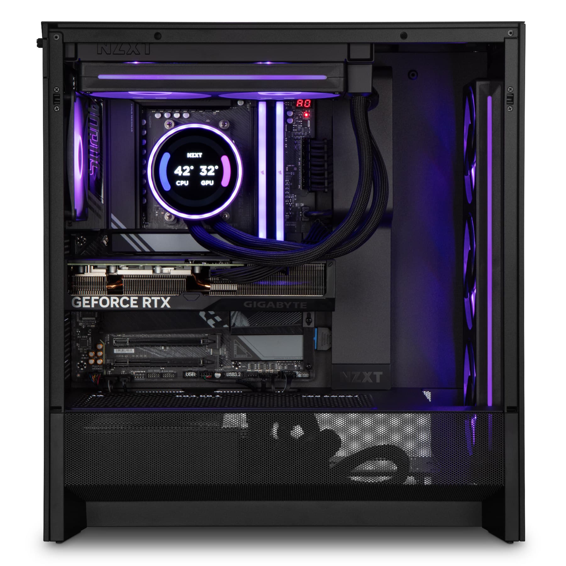 Gaming PC: AMD Ryzen 7 9800X3D, MSI 5070 Shadow, 32GB DDR5, 1TB NVMe - product view 3 of 4