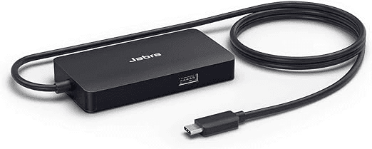 Jabra Jabra PanaCast USB Hub for USB-C Connection and Multiple Cable Outlets to Connect All of Your Devices with a Single USB-C Port, UK Plug - product view 1 of 1