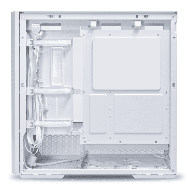 LIAN LI Lian Li Lancool 207 Mid Tower Case, 2x 140mm & 2x 120mm Pre-Installed Fan, Up to 360mm Radiator & 8x Fan Support, Steel & 4mm Tempered Glass Support, White | G99.LAN207RW.00 - product view 3 of 4