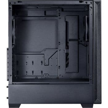 LIAN LI Lian Li Lancool 205 Mesh C X Airflow ATX PC Case, Tower Chassis, Tempered Glass Side Panel, SPCC Mesh Panel, 165mm PSU, 120mm PWM Fan, USB 3.0, 160mm Height Clearence, Black | Lancool 205 Mesh C - product view 3 of 4