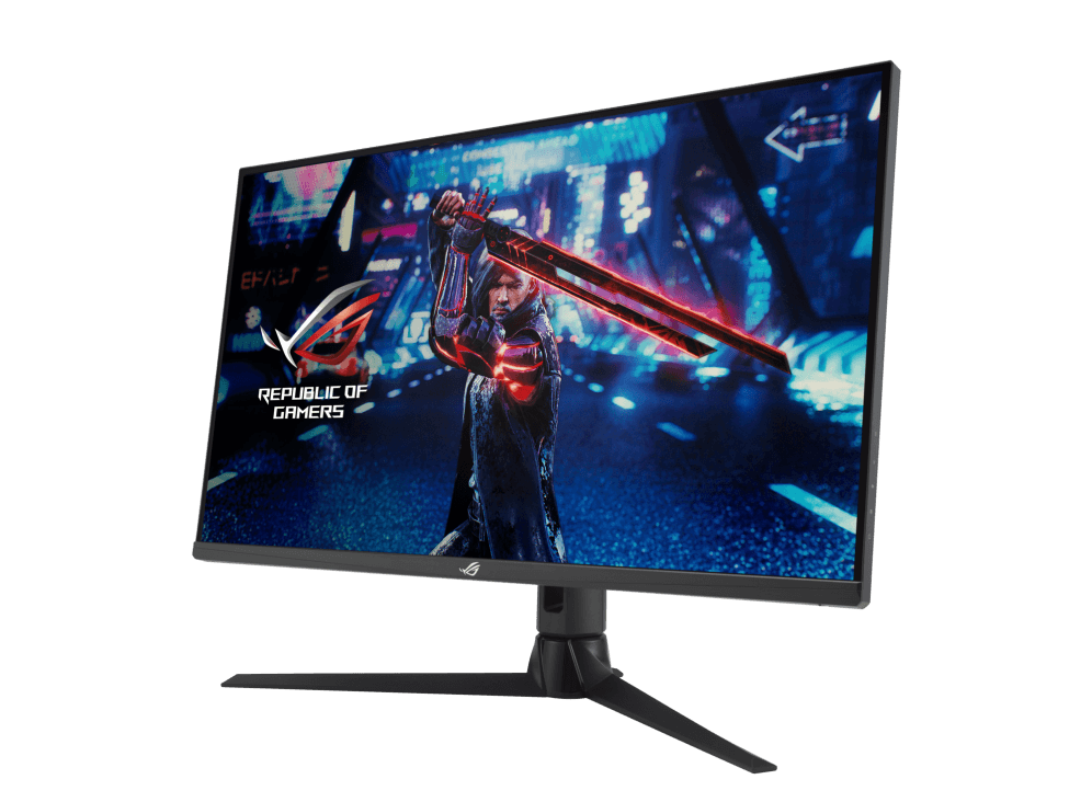 Asus ROG Strix XG32UQ, 32 inch, 4K UHD IPS professional gaming monitor, 160Hz (OC), HDMI 2.1, 4K 120 Hz visuals, subsampling, Display Stream Compression (DSC), NVIDIA G-SYNC, DisplayHDR 600 | 90LM08B0-B01170 - product view 3 of 7