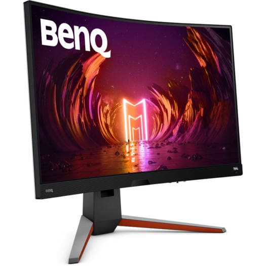 Benq BenQ Mobiuz EX3210R 31.5" 2K QHD HDR Curved Gaming Monitor, 1000R, 2560x1440 Resolution, 165Hz Refresh Rate, 1ms Response Time, HDR10, 90% P3 Color Gamut, AMD FreeSync, HDMI, DP | EX3210R - product view 2 of 5