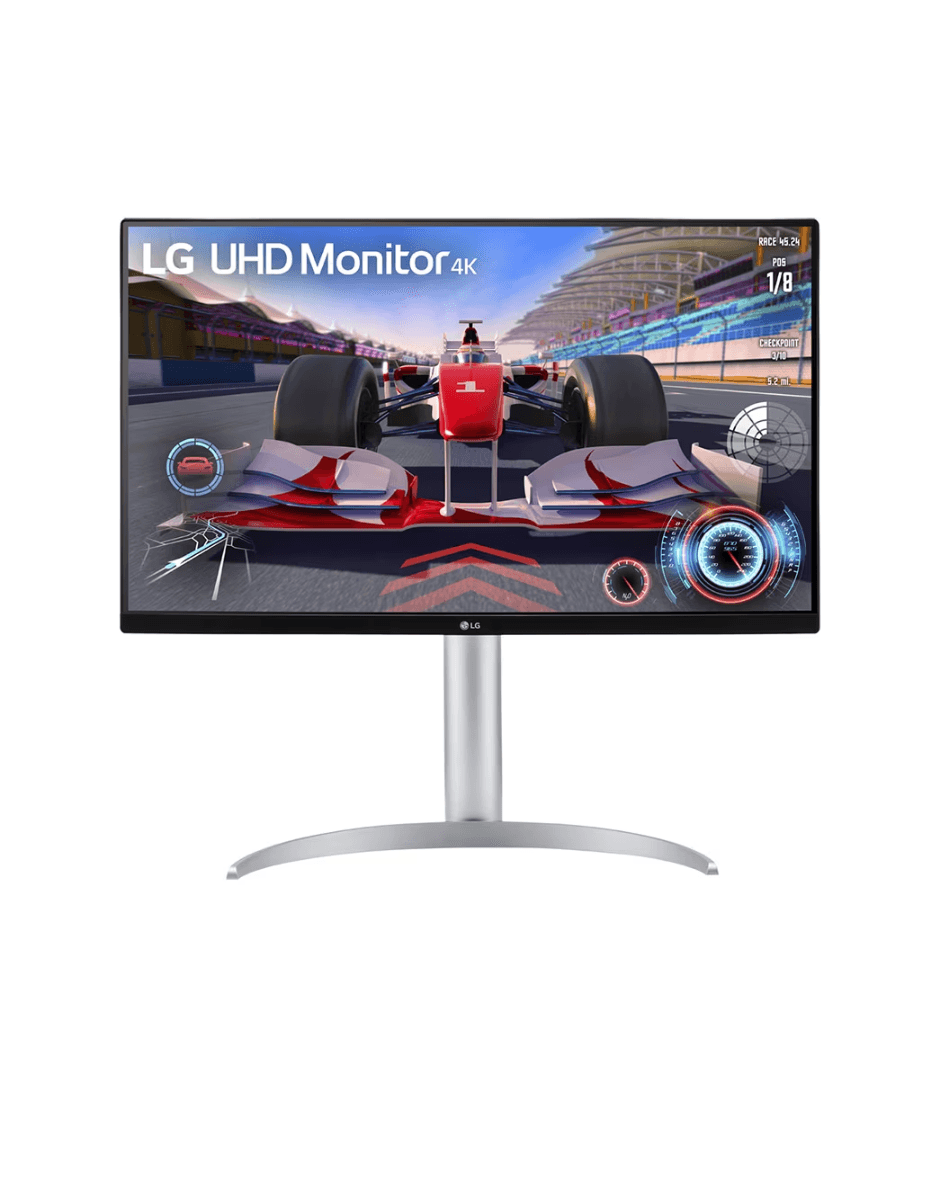 LG LG 27-Inch VA UHD 4K 144Hz HDR Gaming Monitor With Speaker,HDMI 2.1,DisplayPort,USB-C,USB,White-27UQ750 | 27UQ750-W - product view 2 of 6