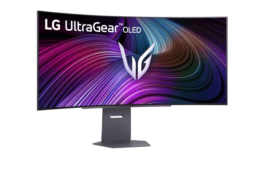 LG LG 45GX90SA-B UltraGear 45-inch OLED 240Hz WQHD Curved Smart Gaming Monitor,  (3440x1440) OLED Display, 240Hz, 0.03ms (GtG), AMD FreeSync Premium, AdaptiveSync, Black - product view 3 of 4