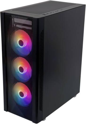 Nanotech Gaming PC Bundle with 40 Series GPU: Intel Core i5 14400F, Nvidia RTX 4060 OC 8GB, 32 RAM 3200Mhz, 1TB SSD, 650W PSU + 24 Inch 144Hz Monitor + Gaming Keyboard Mouse & Headset, Wi-Fi, Win 11 - product view 2 of 6