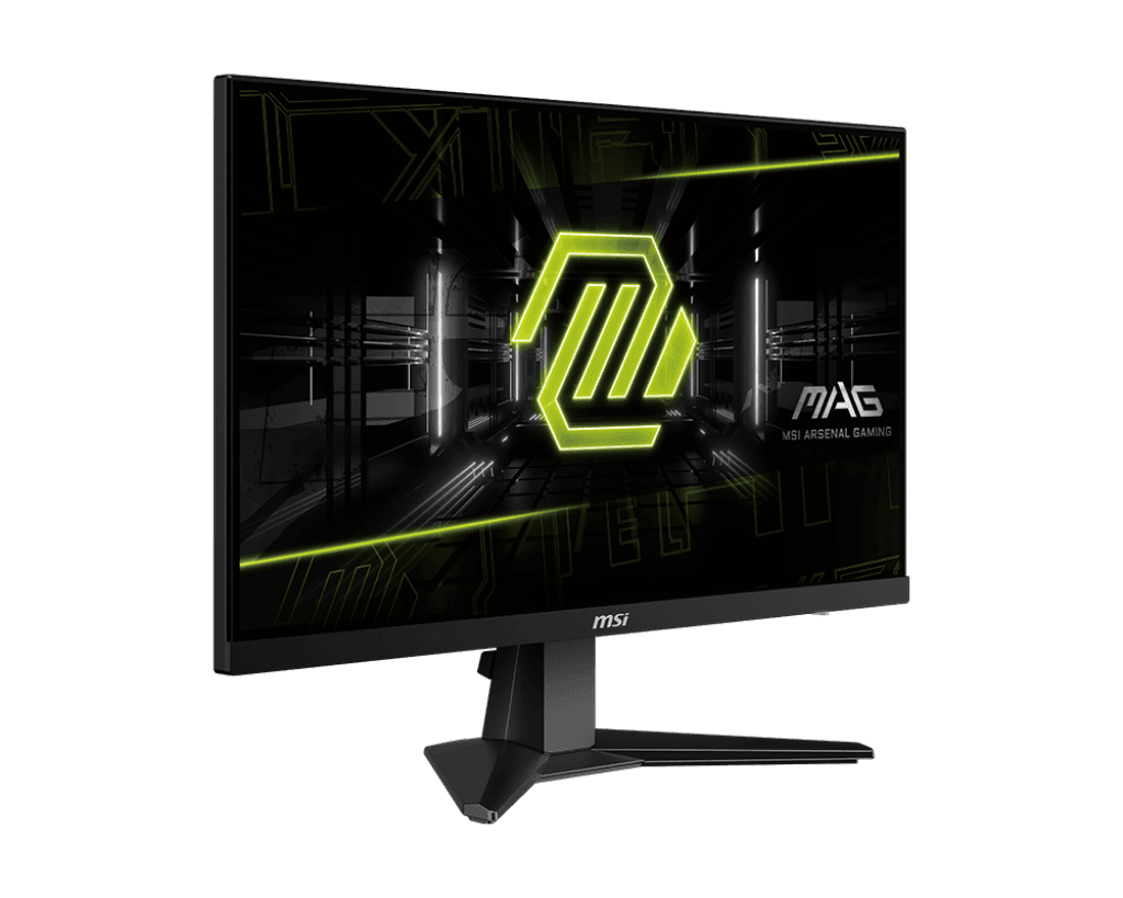 MSI MSI MAG 256F 24.5" Gaming Monitor, 1920 x 1080 (FHD), Rapid IPS, 1ms (GtG), 180Hz, Adaptive-Sync, 1 x DisplayPort (1.2a) 2 x HDMI??? (2.0), Black | 9S6-3BC11H-006 - product view 3 of 5