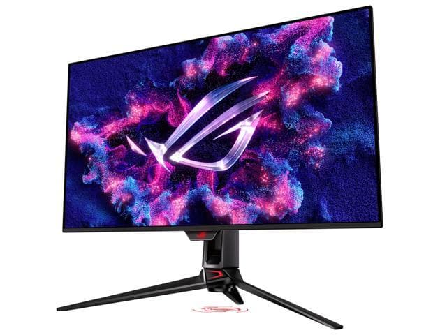 Asus ASUS ROG Swift OLED PG32UCDM Gaming Monitor 31.5-inch 4K QD-OLED panel, 240Hz, 0.03ms (GTG), G-SYNC compatible, custom heatsink, graphene film, uniform brightness,99% DCI-P3, True 10-bit, 90W Type-C, 3 Years Warranty | 90LM09T0-B01370 - product view 3 of 9
