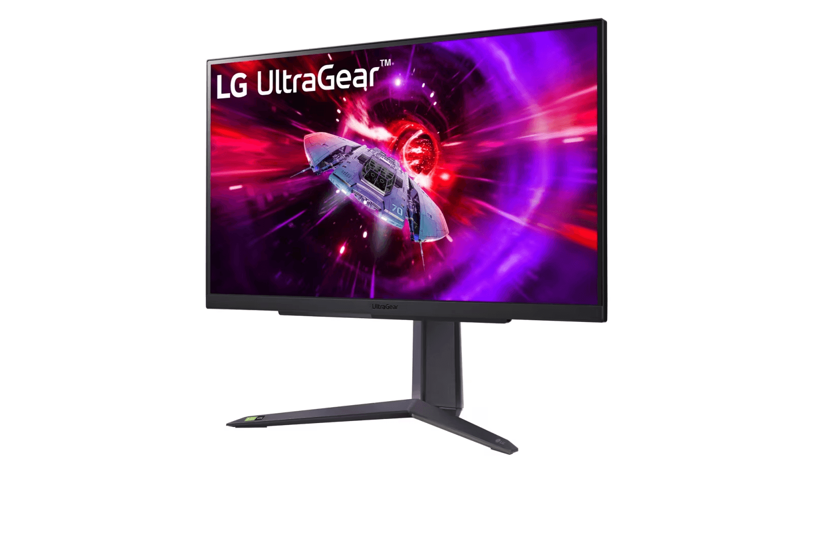 LG LG 27GR75Q, UltraGear Gaming Monitor(27'') QHD IPS Display(2560 * 1440),165Hz & 1ms, HDR 10, sRGB 99%(Typ.), G-SYNC, AMD FreeSync Premium, Anti-Glare, Height, Pivot, HDMI, DP Black | 27GR75Q-B - product view 2 of 6