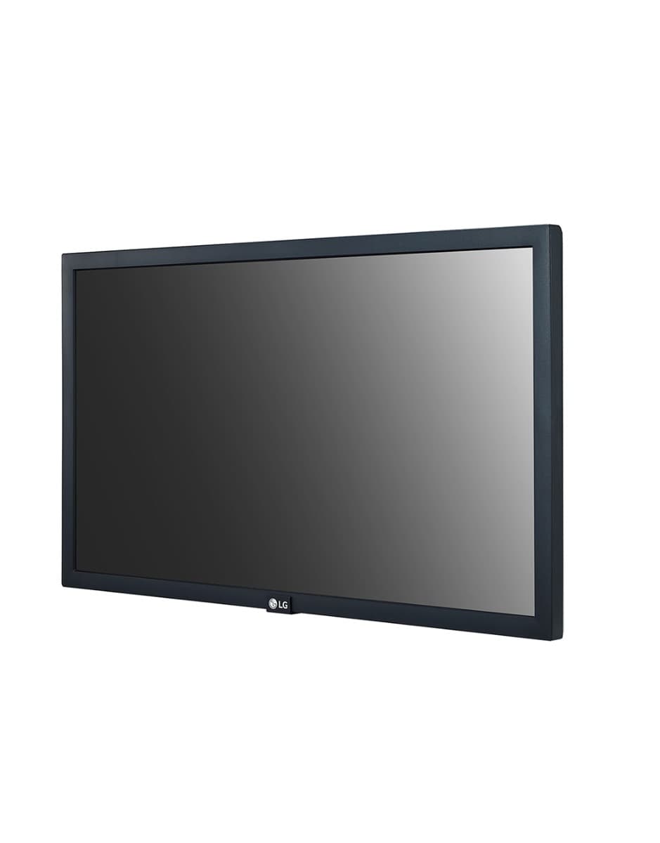 LG LG 22SM3G-B 21.5 DIGITAL SIGNAGE Full HD Commercial Monitor, IPS Backlit-LED Display, 60Hz Refresh Rate, 14ms Response Time, 16:9 Aspect Ratio, 250 Nits Brightness, HDMI, Black | 22SM3G-B - product view 3 of 8