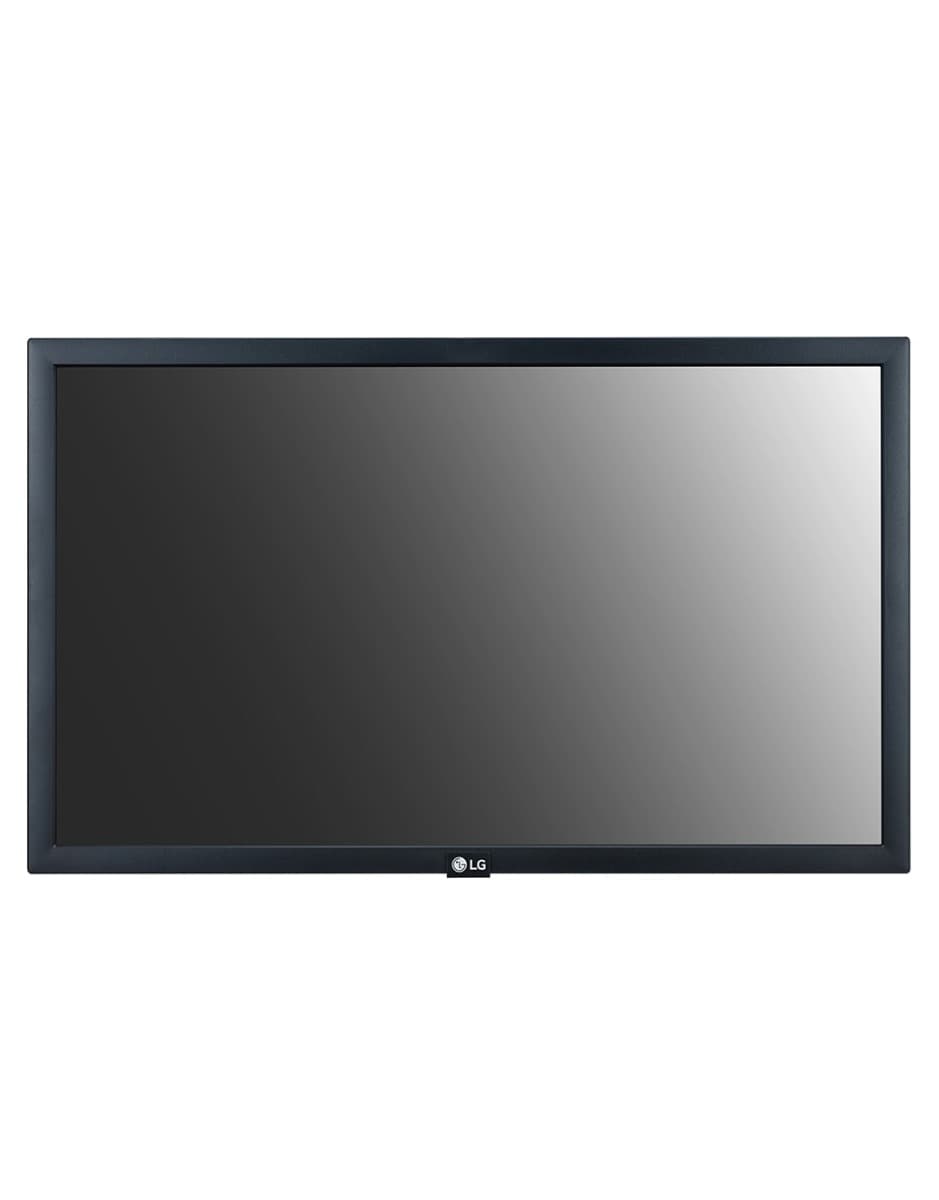 LG LG 22SM3G-B 21.5 DIGITAL SIGNAGE Full HD Commercial Monitor, IPS Backlit-LED Display, 60Hz Refresh Rate, 14ms Response Time, 16:9 Aspect Ratio, 250 Nits Brightness, HDMI, Black | 22SM3G-B - product view 2 of 8