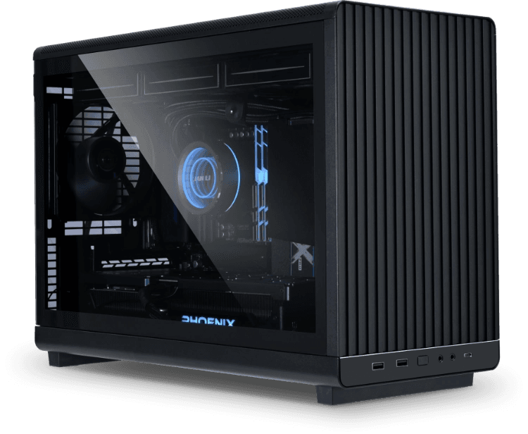 Nanotech Nucleus Lianli A3 M-ATX Gaming PC, AMD 7800X3D Ryzen 7, 8-Core, NVIDIA ProArt RTX 4080 Super 16GB, 64GB (2x32GB) DDR5 RAM, 2TB PCIe 4.0 NVMe, 850W PSU, Gaming and Rendering PC - product view 2 of 6