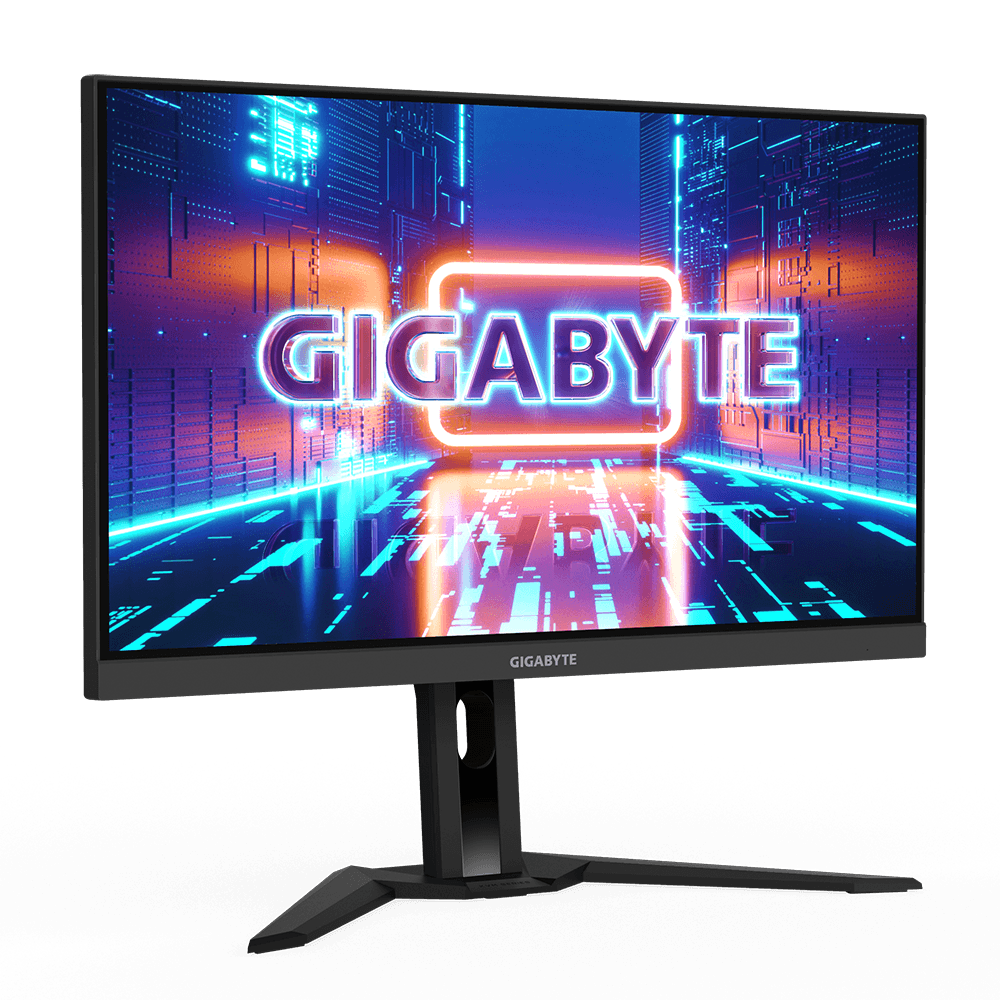 Gigabyte Gigabyte M27F A KVM Gaming Monitor, 27???SS IPS 1920 x 1080 (FHD), 165Hz, 1ms GTG, Edge type Panel, 99% sRGB, VESA DisplayHDR400, Adaptive-Sync, Ergonomic Design | M27F A-EK - product view 2 of 8