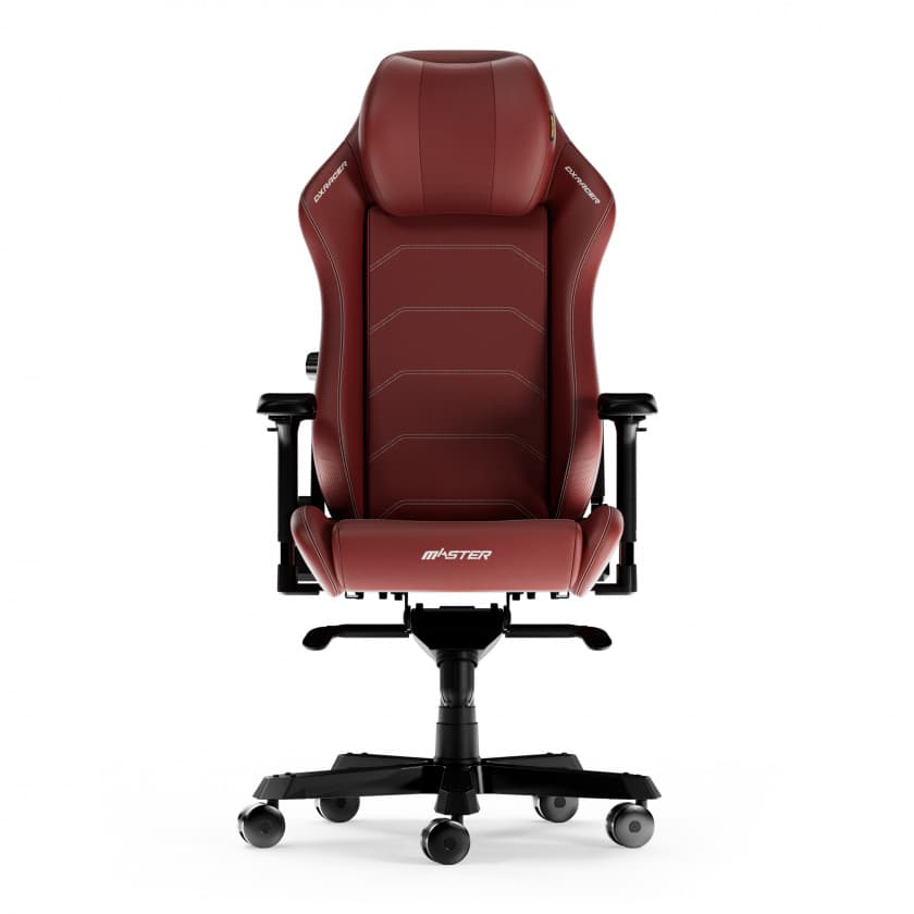 DEEPCOOL DXRacer MASTER Microfiber Leather Gaming Chair, 4D Armrests, Multi-functional Tilt, 3" Casters, High Density Mold Shaping Foam, Recommended Weight 220lbs, Red | MAS-I238S-R-A3 - product view 1 of 6