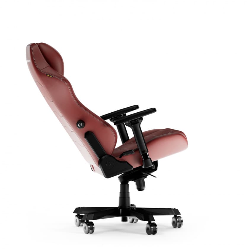 DEEPCOOL DXRacer MASTER Microfiber Leather Gaming Chair, 4D Armrests, Multi-functional Tilt, 3" Casters, High Density Mold Shaping Foam, Recommended Weight 220lbs, Red | MAS-I238S-R-A3 - product view 3 of 6