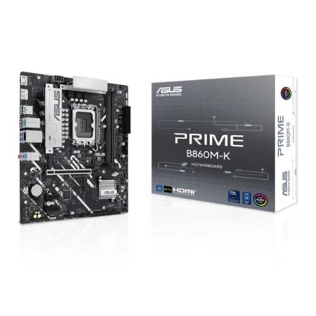 ASUS PRIME B860M-K LGA 1851 micro-ATX Motherboard, 2x DIMM slots, max. 128GB, DDR5, 2x M.2 slots and 4 x SATA 6Gb/s ports, 2.5Gb Ethernet, PCIe 5.0 | 90MB1JT0-M0EAY0 – Buy Online