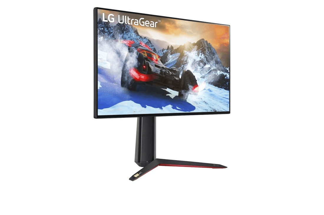 LG LG 27GP95R-B 27??? Ultragear UHD (3840 x 2160) Nano IPS Gaming Monitor w/1ms Response Time & 144Hz Refresh Rate, NVIDIA G-SYNC Compatible & AMD FreeSync Pro, Adjustable Tilt, Height, Swivel, & Pivot | 27GP95R-B - product view 3 of 10