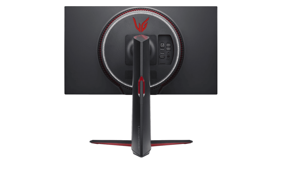 LG LG 27GP95R-B 27??? Ultragear UHD (3840 x 2160) Nano IPS Gaming Monitor w/1ms Response Time & 144Hz Refresh Rate, NVIDIA G-SYNC Compatible & AMD FreeSync Pro, Adjustable Tilt, Height, Swivel, & Pivot | 27GP95R-B - product view 1 of 10
