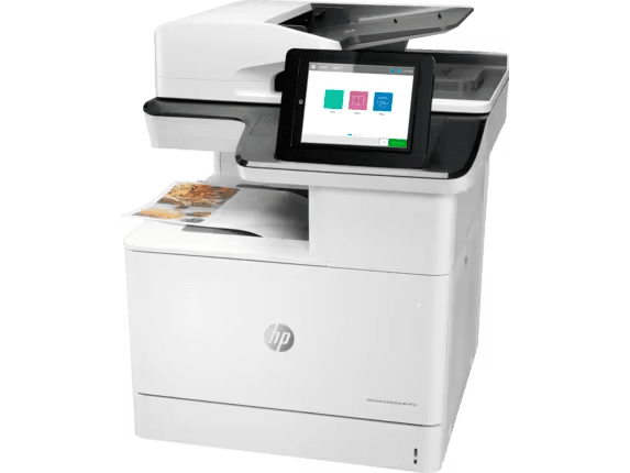 Hp HP Color LaserJet Enterprise MFP M776dn: A3 Functions: Print, Copy & Scan, Hi-Speed USB 2.0, Gigabit Ethernet Network, Up to 1200 x 1200 dpi, Up to 46ppm Black and Colour, Laser Printer | T3U55A - product view 3 of 7