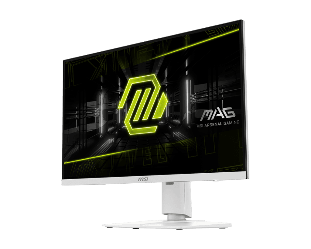 MSI MSI MAG 274URFW White Gaming Monitor, 4K 3840x2160 (UHD), Rapid IPS Panel, 0.5ms (GtG), 160Hz, VESA DisplayHDR 400, AMD FreeSync Premium  | 9S6-3CC29H-446 - product view 2 of 5
