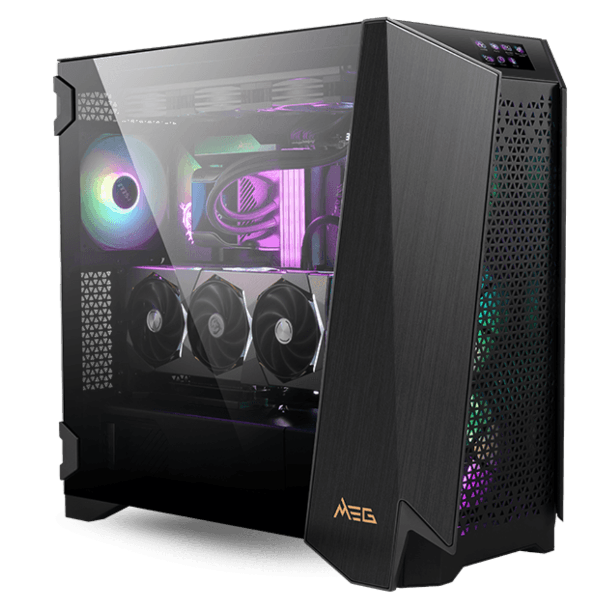MSI MSI Powered HIGH-END 8D Rendering PC, I9 14900KS, 4090 24GB, 96GB DDR5, 4TB SSD - product view 2 of 2