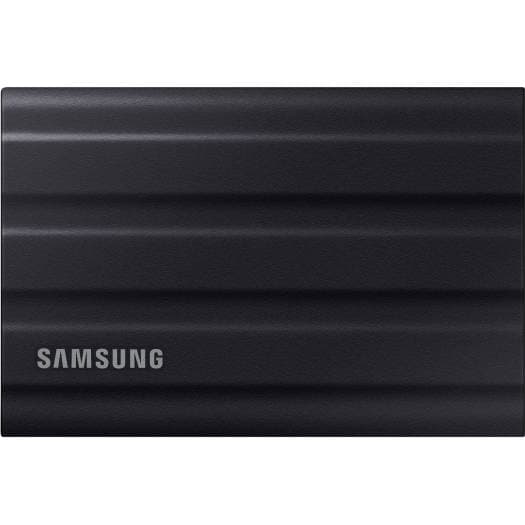 SAMSUNG Samsung T7 Shield 1TB Portable External SSD, USB 3.2 Gen2 Interface (10 Gbps), Read/Write Speeds Up to 1050/1000 MB/s, AES 256-bit Encryption, Rugged, IP65 Dust & Water Resistant, Black | MU-PE1T0S/WW - product view 1 of 5