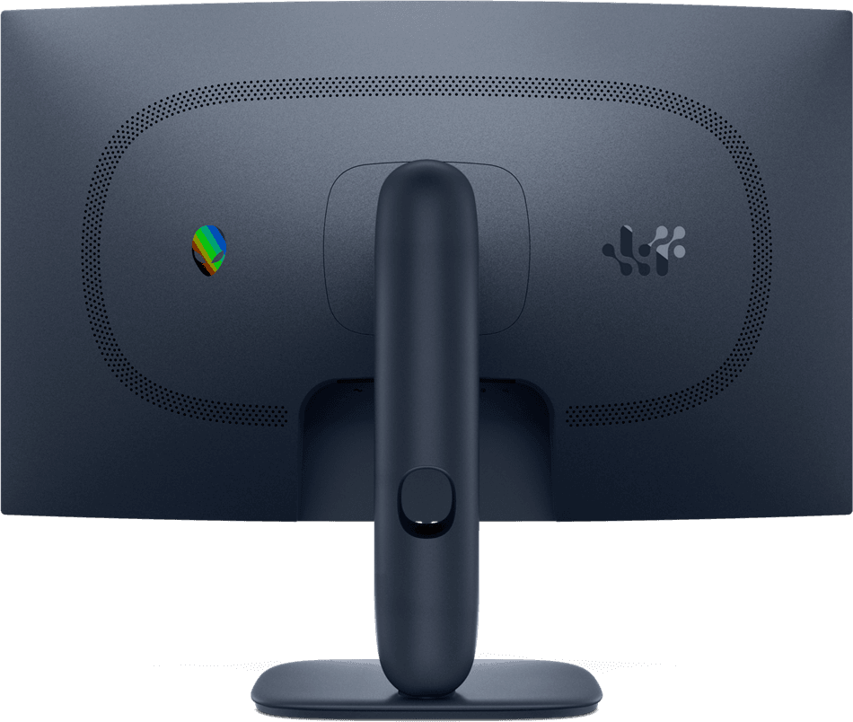 Dell Dell Alienware AW3225DM 32 Inch Curved Gaming Monitor, 180Hz Refresh Rate, QHD 1440p, 1ms Response, FreeSync, Black - product view 3 of 4