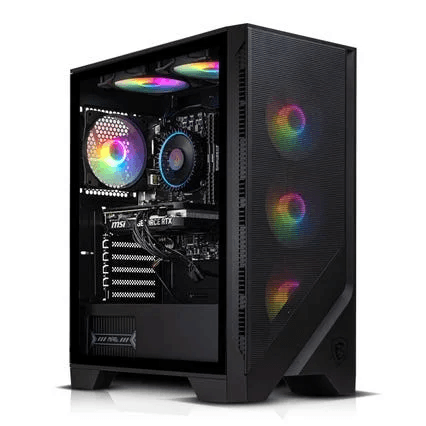 High-Performance Workstation & Gaming PC: Intel i7-14700K 14th Gen + MSI RTX 5070 Shadow 2X OC 12GB GDDR7, 64GB DDR5 6000MHz RGB, 1TB NVMe SSD, AG400 Digital Plus Air Cooler, 750W, WiFi 6