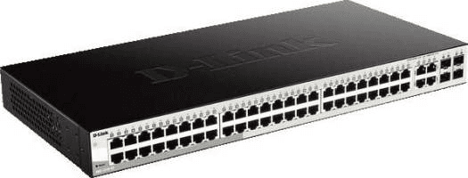 D-Link 52 Port Gigabit Smart Managed Switch - 48x 10/100/1000BASE-T Ports, 4x Gigabit GbE/SFP, Advanced L2 Switching, L2+ Static Routing | DGS-1210-52 – Buy Online