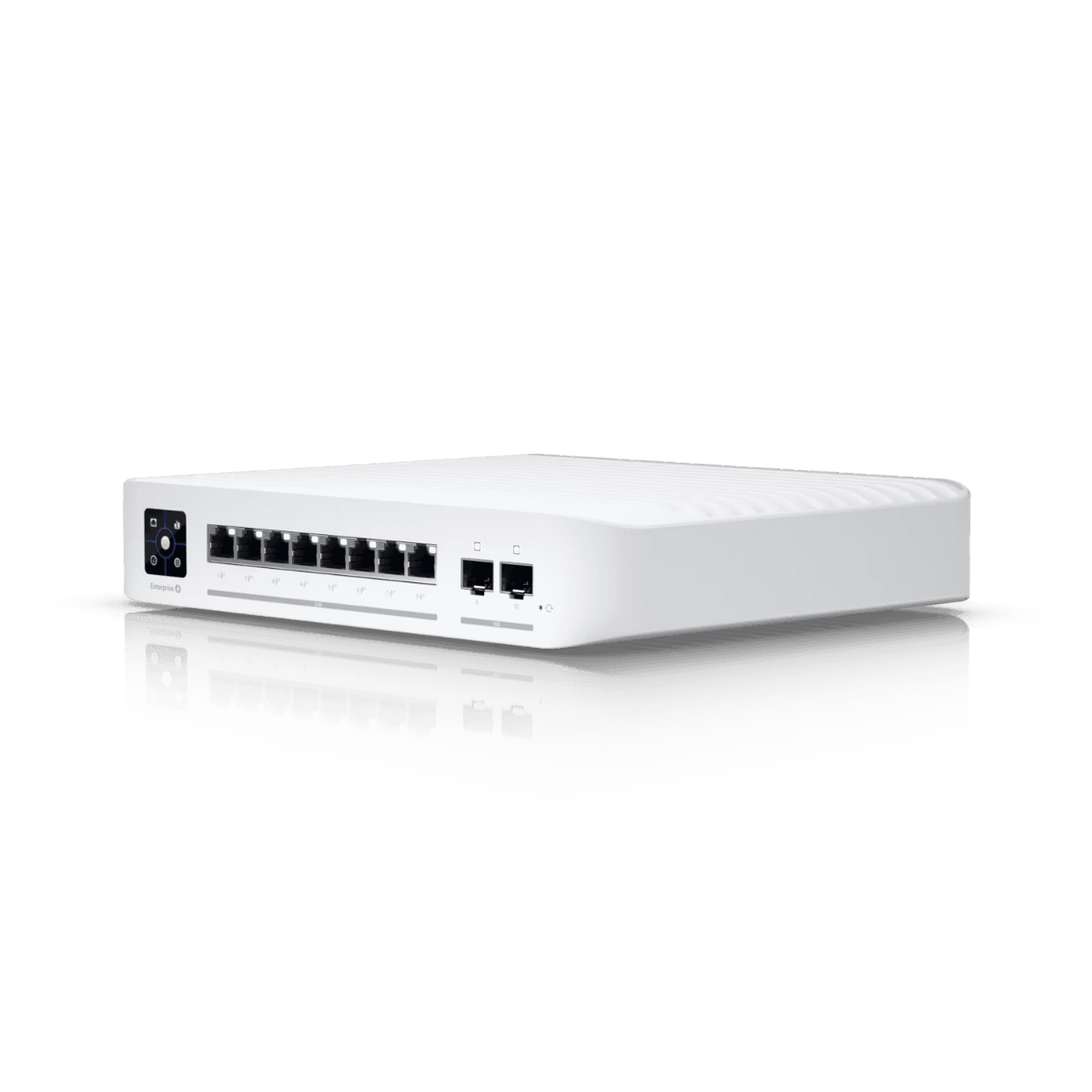 Unifi USW-Enterprise-8-PoE 8-port Layer 3 Switch, 8x 2.5 GbE PoE+ Ports, 2x 10G SFP+ ports, 120W total PoE availability | USW-Enterprise-8-PoE (120W) – Buy Online