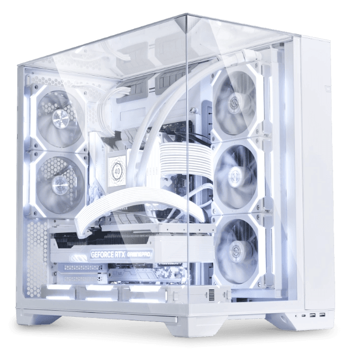 Nanotech Gaming PC Vision Nanotech Gaming PC White - Intel Core i9-14900K, RTX 4080 16GB, 64GB 5600MHz, Asus Z790 Dark Hero, 2TB Gen4 SSD, 850W Power Supply, Windows 11 - product view 1 of 1