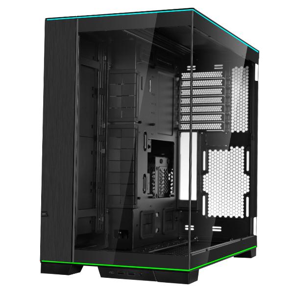 LIAN LI LIAN LI O11 Dynamic EVO RGB ATX Mid Tower Computer Case, 4.0mm tempered glass, Aluminum, Steel, Motherboard Supports Upto E-ATX, PSU Supports Upto ATX , 7x Expansion Slots, Black | O11DERGBX - product view 3 of 9