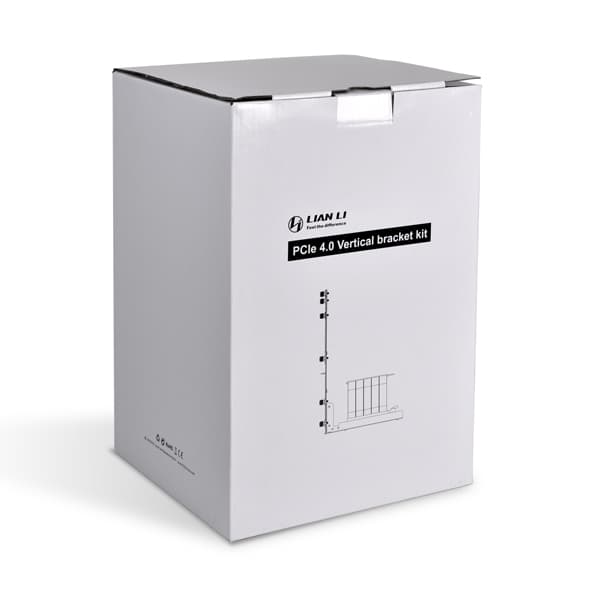 LIAN LI Lian Li O11D MINI/O11 AIR MINI VERTICAL BRACKET KIT 200mm long PCIe Gen4 x16 riser cable, Allows showing graphic card with simple installation and different configurations.| O11DMINI-1W-4 - product view 2 of 2