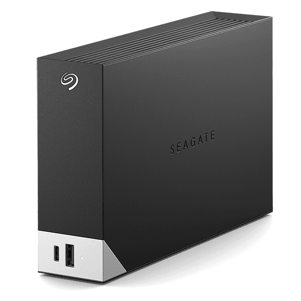 Seagate Seagate One Touch Hub 18 TB, USB-C and USB 3.0, Password-protected storage, Win and Mac, Black | STLC18000402 - product view 3 of 6