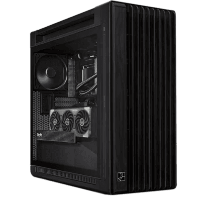 Nanotech Professional Workstation PC, AMD Ryzen Threadripper 7960X 24-Core, 48-Thread, NVIDIA RTX 5000 ADA 32GB ECC, 256GB (4x 64GB) DDR5 5600MHz, AIO Liquid Cooler, 1600W - product view 2 of 3
