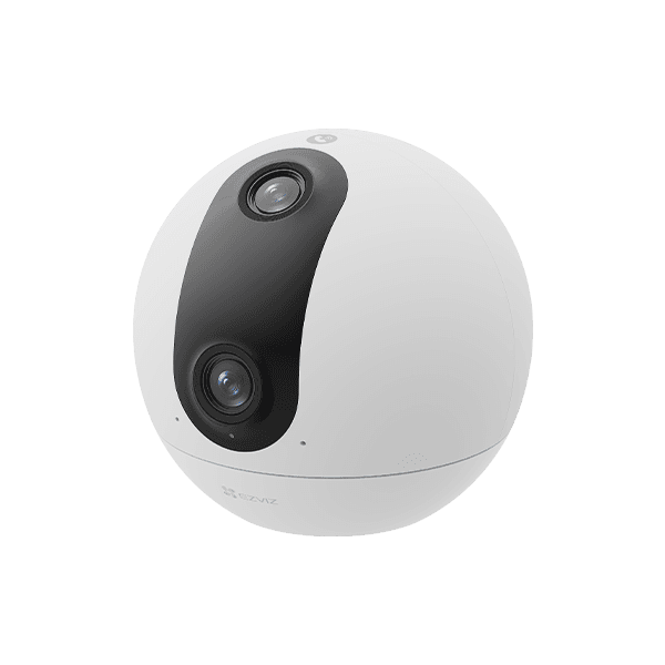 EZVIZ C60p 2K Dual-Lens Smart Home Wi-Fi Camera, 360?? Panoramic View, Two-Way Calling, Smart Tracking, Two Patrol Modes, Supports MicroSD Card (Up to 512 GB) | CS-C60p-R100-8H33WF – Buy Online