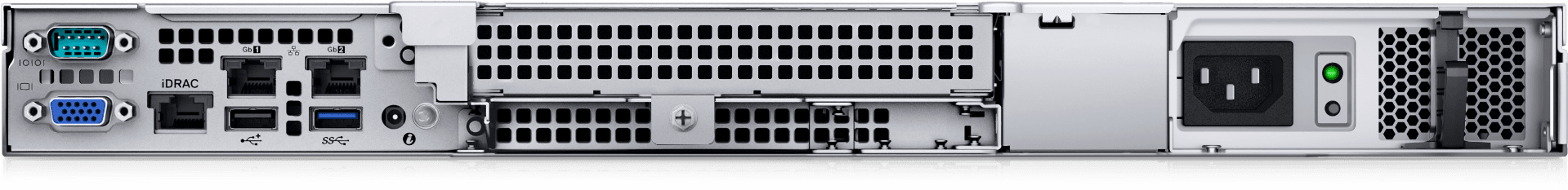 Dell Dell PowerEdge R250 Rack Server, Intel Xeon E-2314 2.8GHz, 16GB UDIMM, 2TB HDD SATA 6Gbps, iDRAC9 Basic 15G,Single Cabled Power Supply 450W Platinum, TPM2.0 | PER250CM1-AF - product view 2 of 6