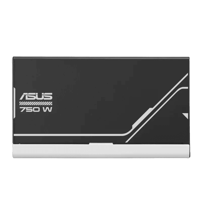 Asus ASUS Prime 750W Gold Power Supply Unit, 80 PLUS Gold , ATX 3.1 & PCIe 5.1 Ready, Native 12V-2x6 Cable, Dual Ball Fan Bearings, White Chassis with Black Cables | 90YE00U1-B0NA00 - product view 3 of 7