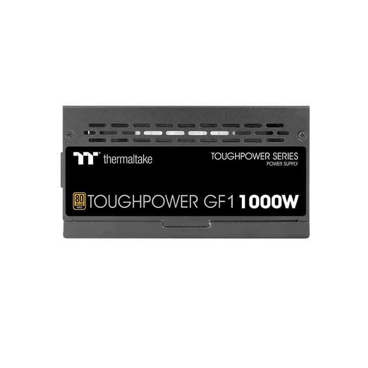 Thermaltake Thermaltake Toughpower GF1 1000 Watt Power Supply, Full Modular, 80 Plus Gold, PSU, Single Rail, 83.3A, 140mm Fan, ATX, Black | PS-TPD-1000FNFAGK-1 - product view 3 of 5