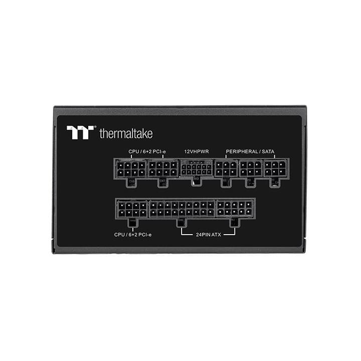 Thermaltake Thermaltake Toughpower PF3 Platinum Full Modular Power Supply, 850W Output Capacity, Compact Design, PCIe Gen 5.0 Ready, Active PFC, Black | PS-TPD-0850FNFAPK-3 - product view 1 of 6