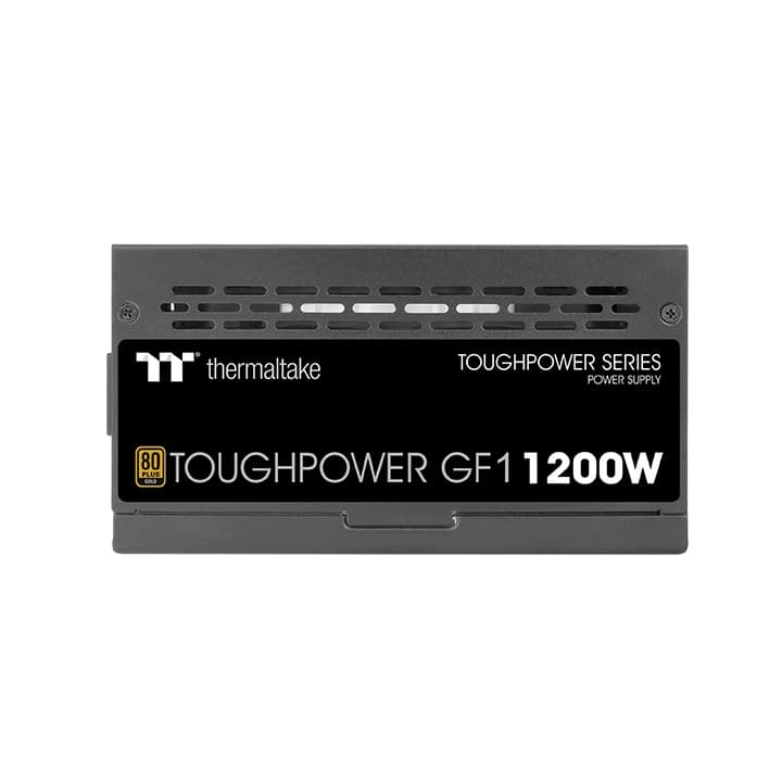 Thermaltake Thermaltake Toughpower GF1 1200W Watt Power Supply, Full Modular, 80 Plus Gold, PSU, Single Rail, 100 A, 140mm Fan, ATX, Black | PS-TPD-1200FNFAGK-1 - product view 3 of 5