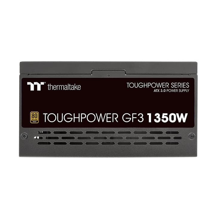 Thermaltake Thermaltake Toughpower GF3 Gold Full Modular Power Supply, TT Premium Edition, 1350W Max Capacity, 80 PLUS Gold, 140mm Ultra Quiet Smart Zero Fan, PCIe Gen 5.0 & ATX 3 .0, Black | PS-TPD-1350FNFAGK-4 - product view 1 of 6